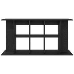 vidaXL Aquarium Stand Black Oak 120x40x60 cm Engineered Wood 5