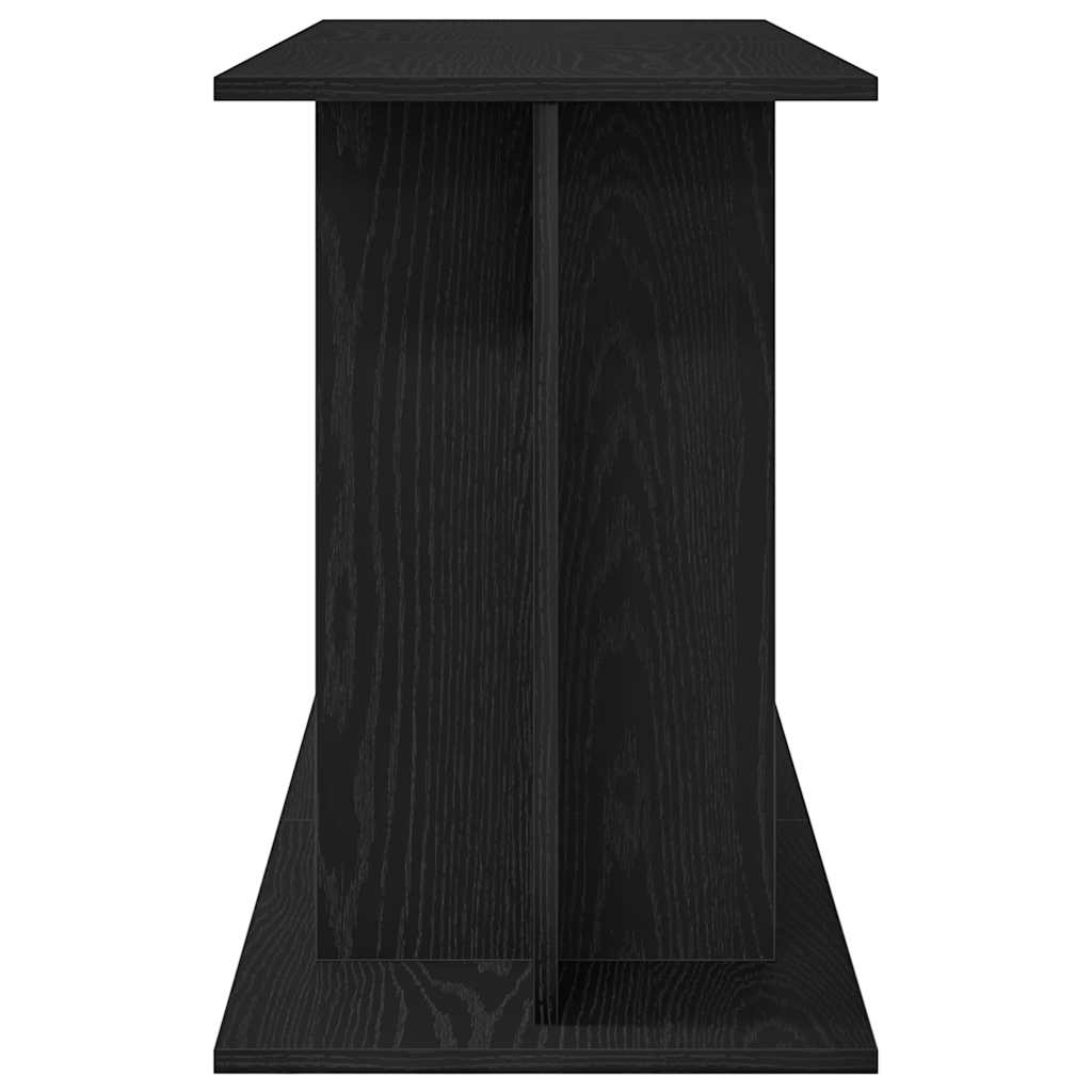 vidaXL Aquarium Stand Black Oak 120x40x60 cm Engineered Wood 6