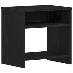 vidaXL Bedside Cabinets 2 pcs Black Oak 40x30x40 cm Engineered Wood 5