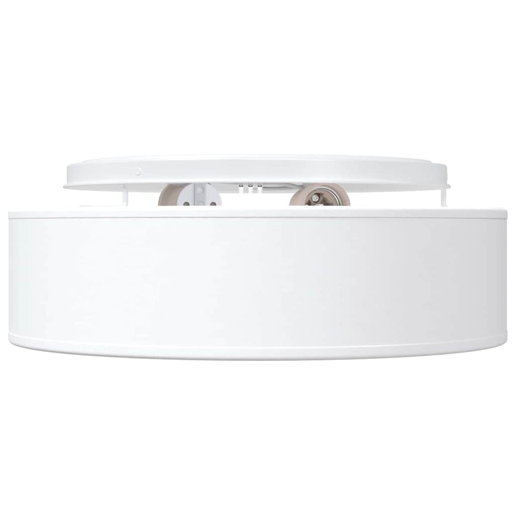 vidaXL Ceiling Lamp with Spotlights White 38 x 38 x 13.5 cm Fabric 5