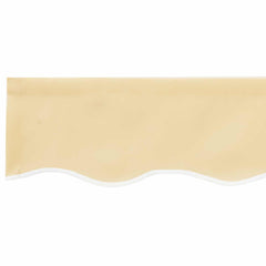 vidaXL Awning Canopy Replacement for 3.5x2 m Cream Polyester 5