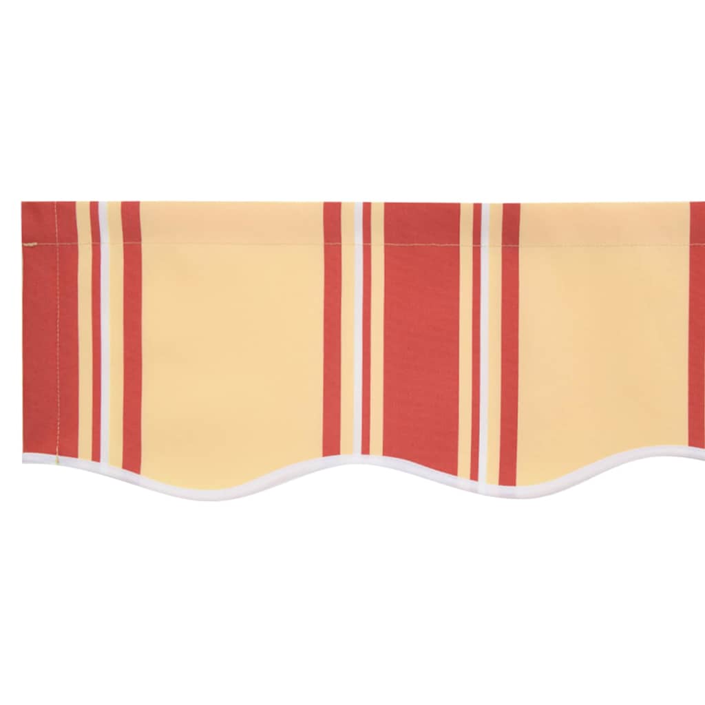 vidaXL Awning Canopy Replacement for 2.5x2 m Yellow & Orange Stripe 6