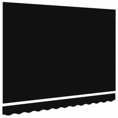 vidaXL Awning Canopy Replacement for 3x2.5 m Black Polyester 4