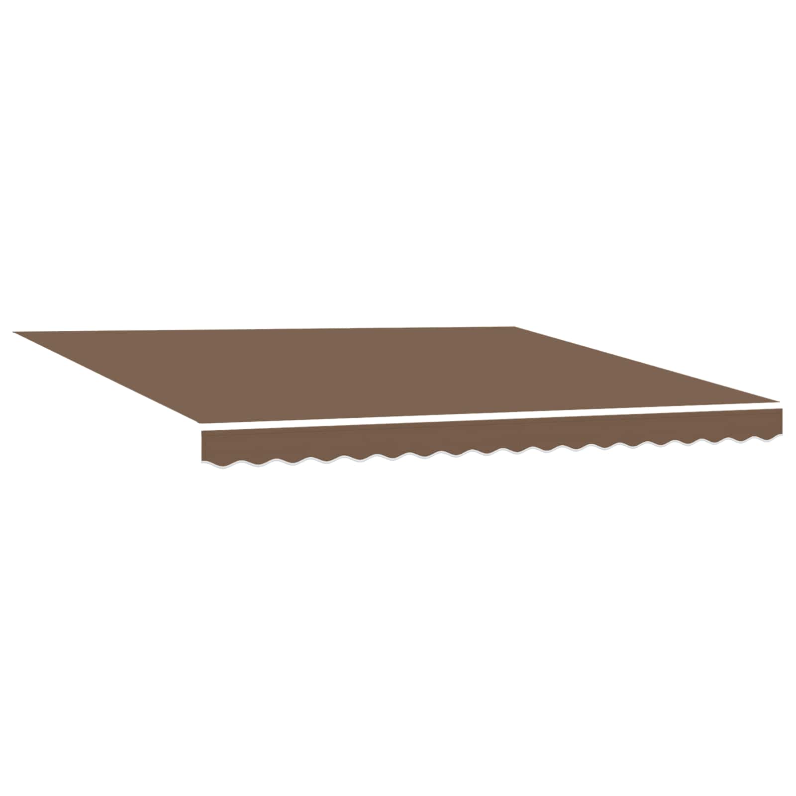 vidaXL Awning Replacement Fabric Beige 430 x 345 cm Polyester 2
