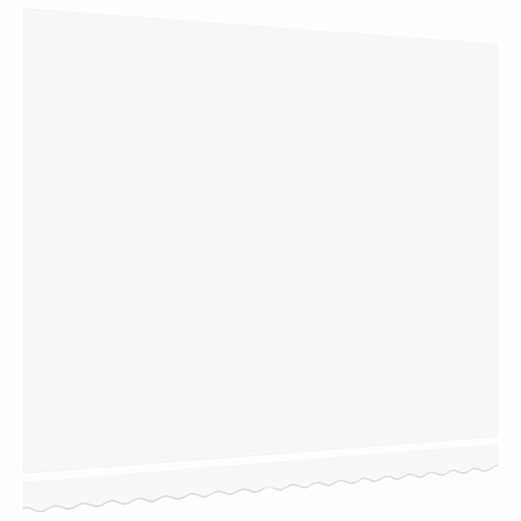 vidaXL Awning Replacement Fabric White 380 x 345 cm Polyester 4