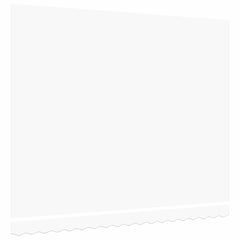 vidaXL Awning Replacement Fabric White 380 x 345 cm Polyester 4