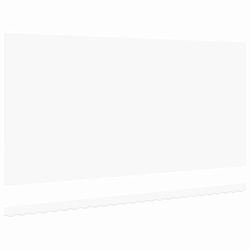 vidaXL Awning Replacement Fabric White 580 x 295 cm Polyester 4