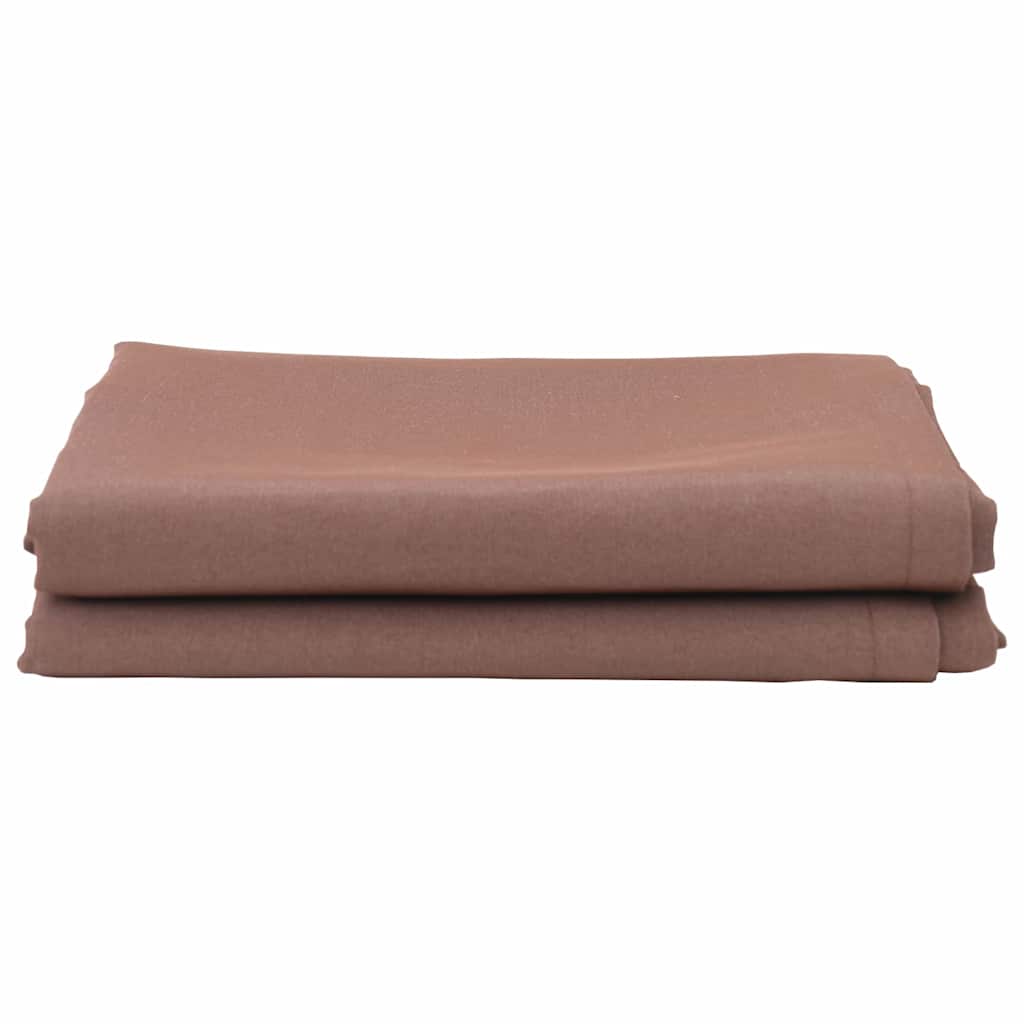 vidaXL Awning Replacement Fabric Brown 1000 x 160 cm Polyester 2