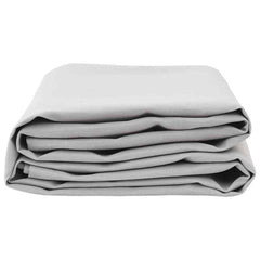 vidaXL Awning Replacement Fabric Light Grey 1000 x 160 cm Polyester 3