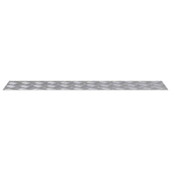 vidaXL Stair Tread 4 pcs 90 x 20 cm Silver Aluminium Rectangular 4