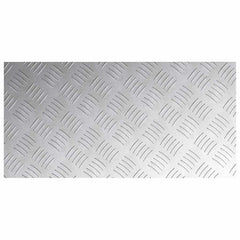 vidaXL Stair Tread 4 pcs 60 x 30 cm Silver Aluminium Rectangular 5