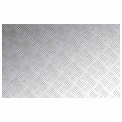 vidaXL Stair Tread 4 pcs 80 x 50 cm Silver Aluminium Rectangular 5