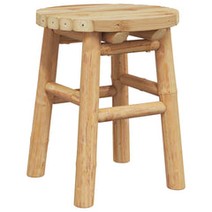 vidaXL Stool Bamboo Natural 30 x 30 x 36 cm Bamboo 2