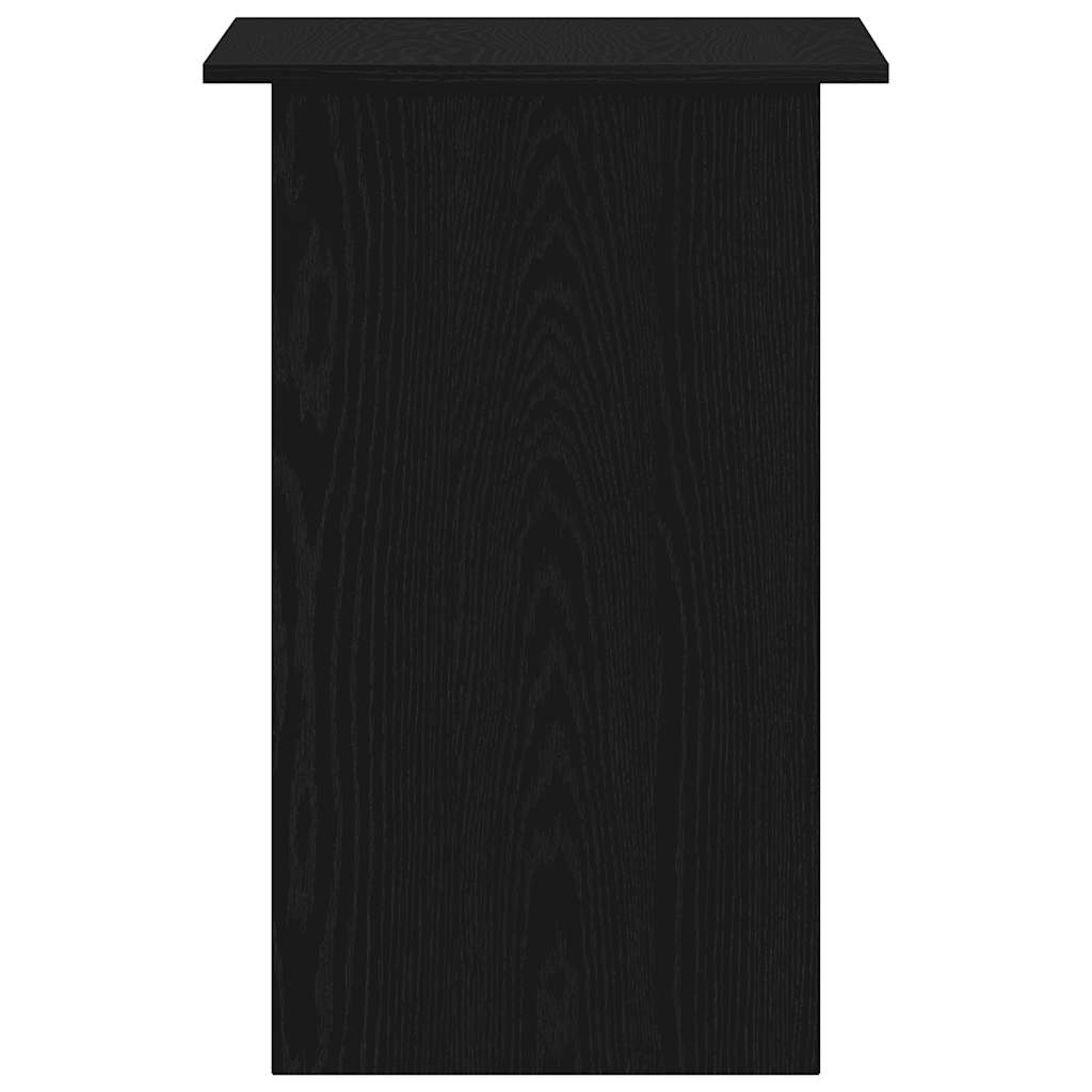 vidaXL Desk Black Oak 90x50x74 cm Engineered Wood 6