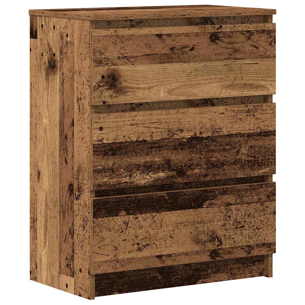vidaXL Sideboard Old Wood 60x35x76 cm Engineered Wood 2