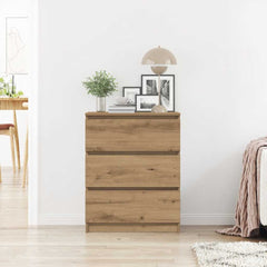 vidaXL Sideboard Artisan Oak 60x35x76 cm Engineered Wood 3