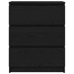 vidaXL Sideboard Black Oak 60x35x76 cm Engineered Wood 6