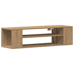 vidaXL TV Cabinet 100 x 30 x 26.5 cm Artisian oak Engineered Wood 2