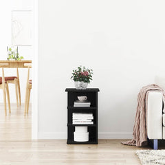 vidaXL Side Cabinet Black Oak 35 x 35 x 55 cm Engineered Wood 4
