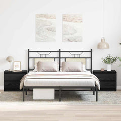 vidaXL Bed Cabinets 50x39x43.5 cm Engineered Wood