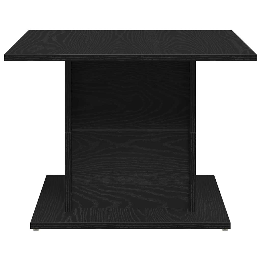 vidaXL Coffee Table Black Oak 55.5 x 55.5 x 40 cm Engineered Wood 6