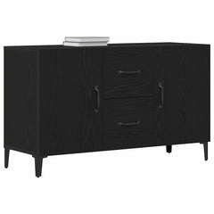 vidaXL Sideboard Black Oak 100 x 36 x 60 cm Engineered Wood 3