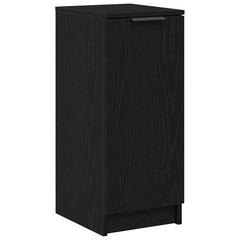 vidaXL Shoe Cabinet Black Oak 29.5 x 35 x 70 cm Engineered Wood 2