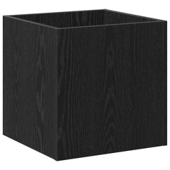 vidaXL Planter Box Black Oak 40 x 40 x 40 cm Engineered Wood 2