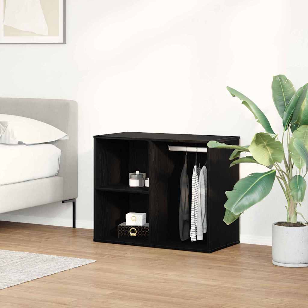 Dressing Cabinet 80x40x65 cm Engineered Wood Black oak