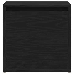 vidaXL Chest of Drawers Black Oak 40.5 x 40 x 40 cm Engineered Wood 6
