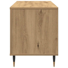 vidaXL Record Cabinet Artisan oak 100 x 38 x 48 cm Engineered Wood 6