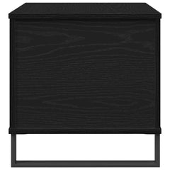vidaXL Coffee Table Black Oak 60 x 44.5 x 45 cm 5