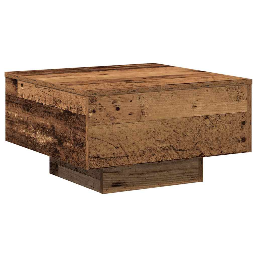vidaXL Coffee Table Old Wood 55 x 55 x 31 cm 2