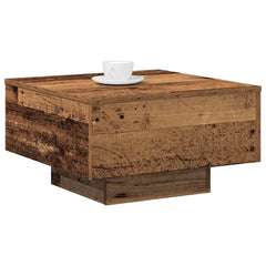 vidaXL Coffee Table Old Wood 55 x 55 x 31 cm 3