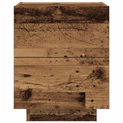 vidaXL Bedside Cabinet Old Wood 45 x 40 x 55 cm Engineered Wood 6