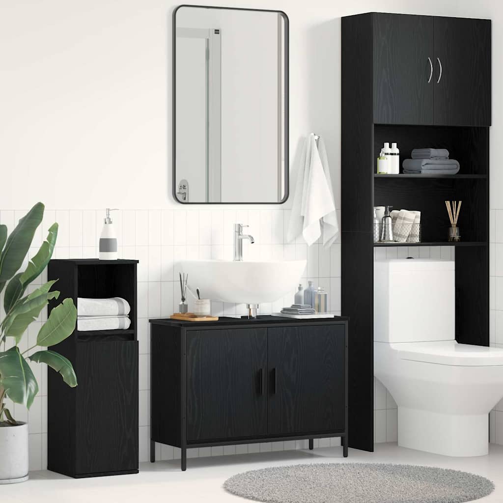 vidaXL Bathroom Sink Cabinet Engineered Wood