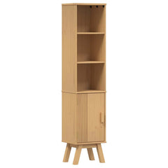 vidaXL Bathroom Cabinet Olden Brown 35 x 30 x 159 cm Solid Pine wood 2