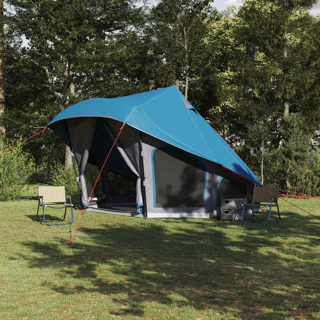 Tipi Tent 10-Person Taffeta Width 51 cm Blue