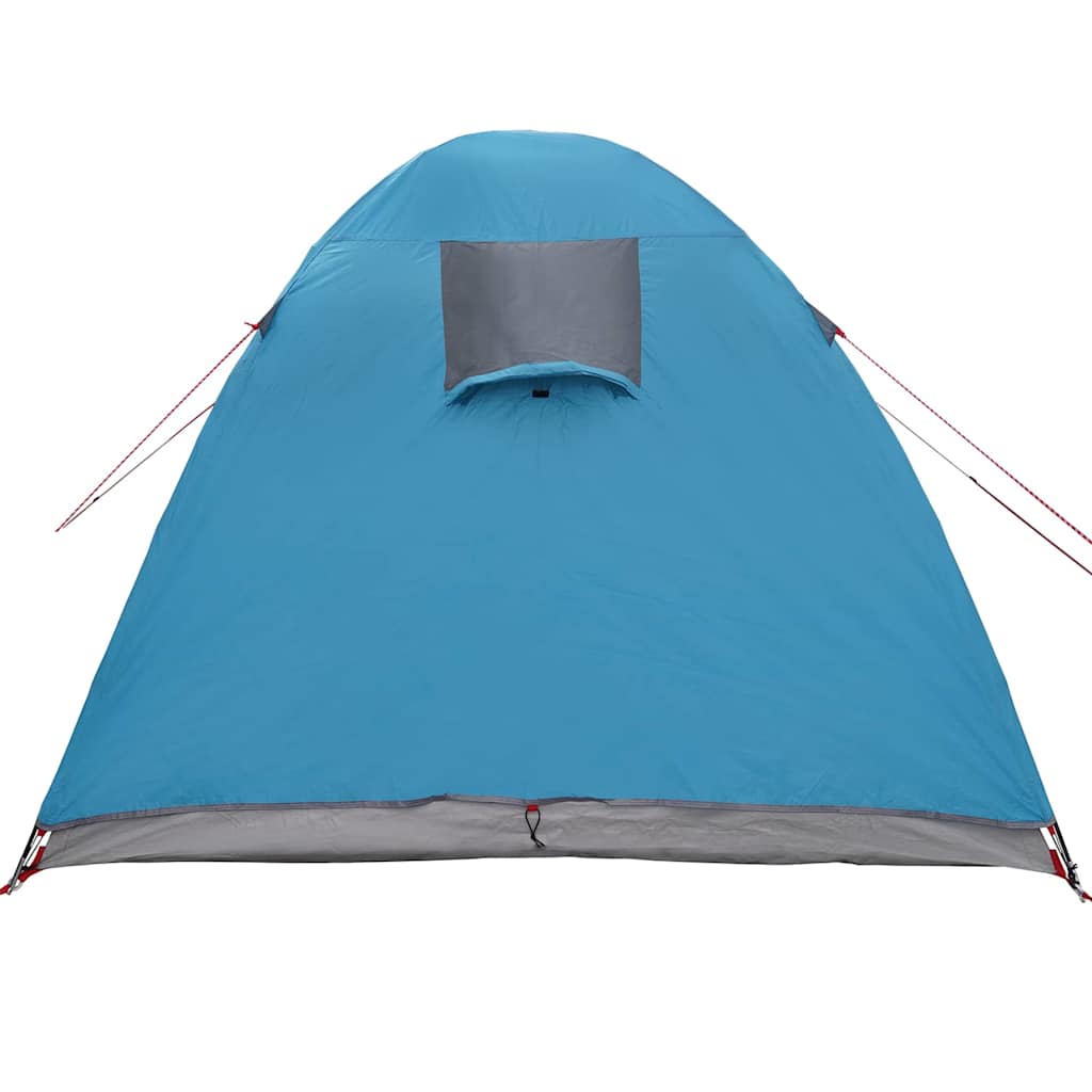 Dome Tent 6-Person Taffeta Waterproof Blue