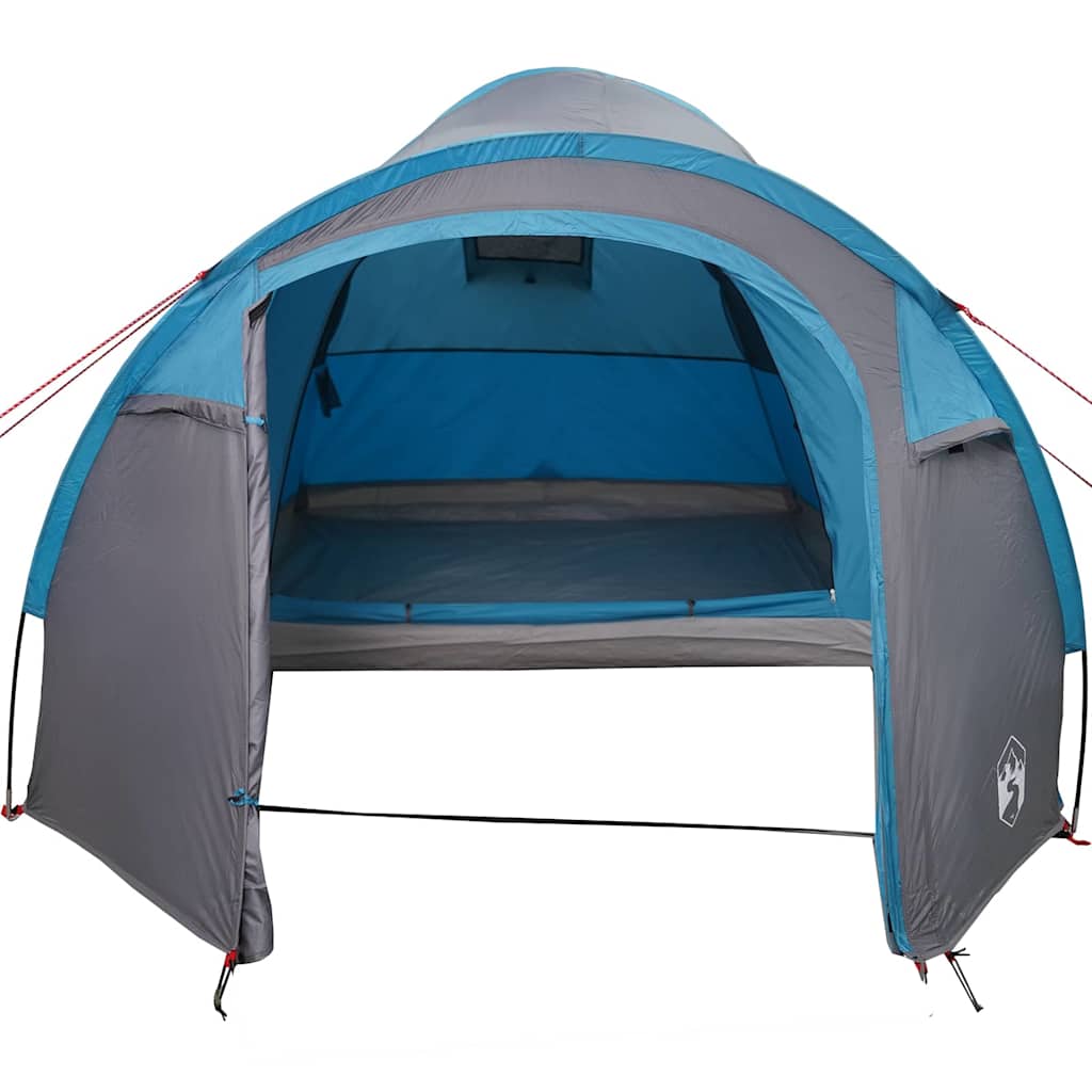 Dome Tent 6-Person Taffeta Waterproof Blue