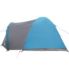 Dome Tent 6-Person Taffeta Waterproof Blue