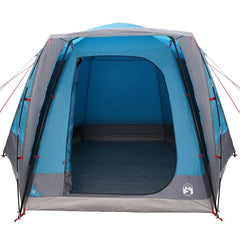 Cabin Tent 8-Person Taffeta Waterproof Blue