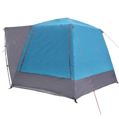 Cabin Tent 8-Person Taffeta Waterproof Blue