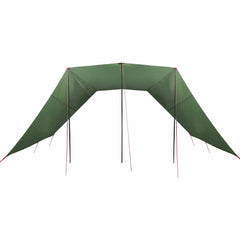 vidaXL Water Resistant Tarp -Person 302 x 240 x 240 cm Waterproof 5