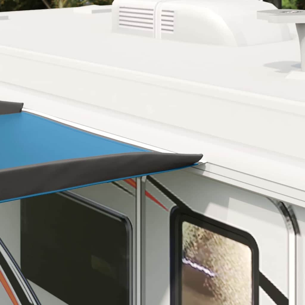 Caravan Awning Taffeta Waterproof Blue 250 cm 260 cm