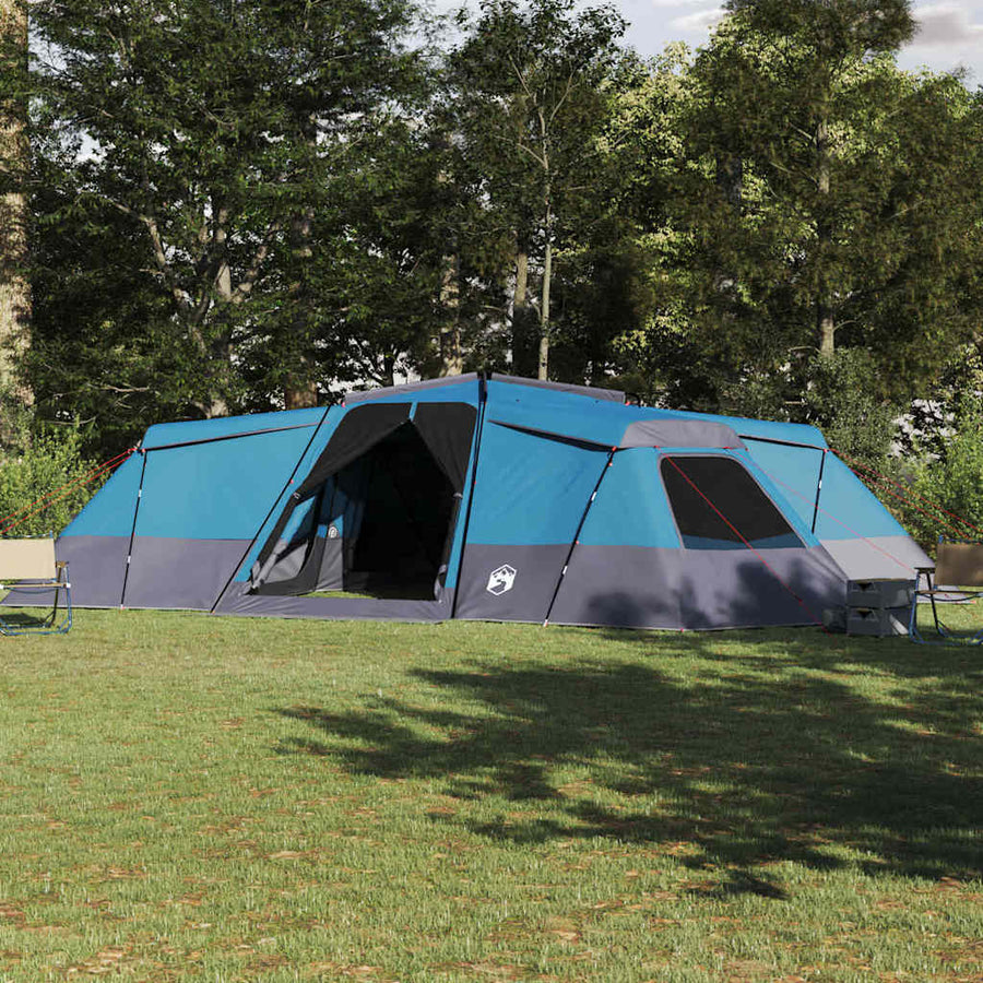 Family Tent 16-Person Taffeta Waterproof Blue