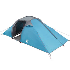 Tunnel tent 4-Person Taffeta Waterproof Blue
