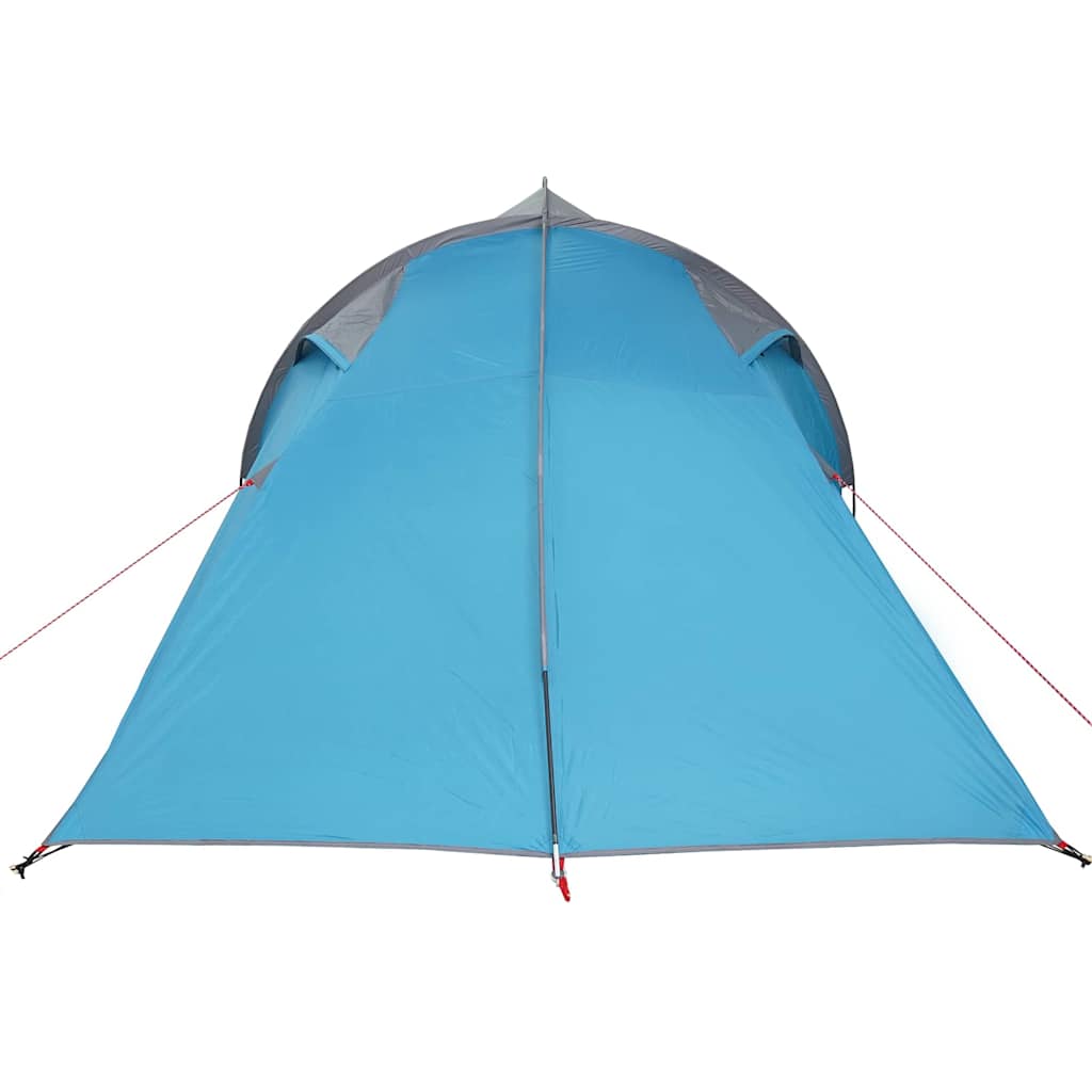 Tunnel tent 4-Person Taffeta Waterproof Blue