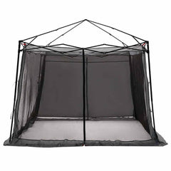 vidaXL Inner Tent 6-Person Grey and Orange Taffeta 2