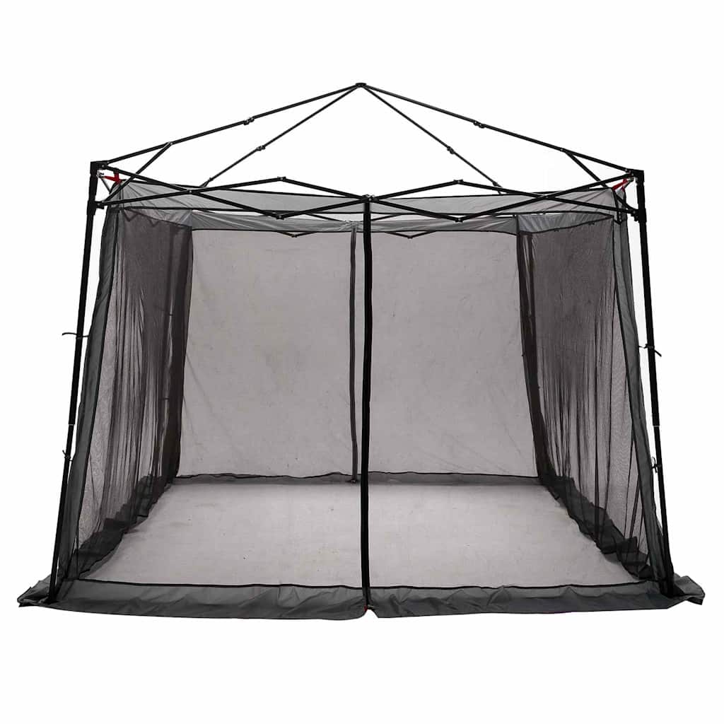 vidaXL Inner Tent 6-Person Grey and Orange Taffeta 5